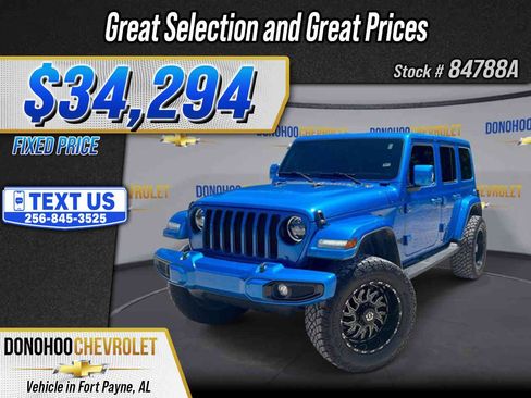 Used 2023 Jeep Wrangler Unlimited Sahara AWD/4WD image 1