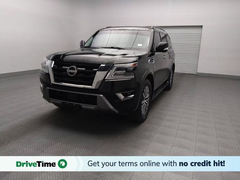 Used 2021 Nissan Armada SL w/ Captain's Chairs Package RWD image 1