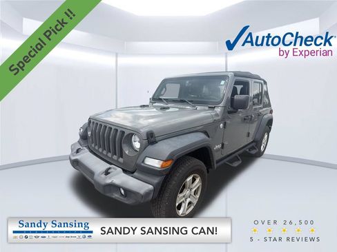 Used 2018 Jeep Wrangler Unlimited Sport S AWD/4WD image 1