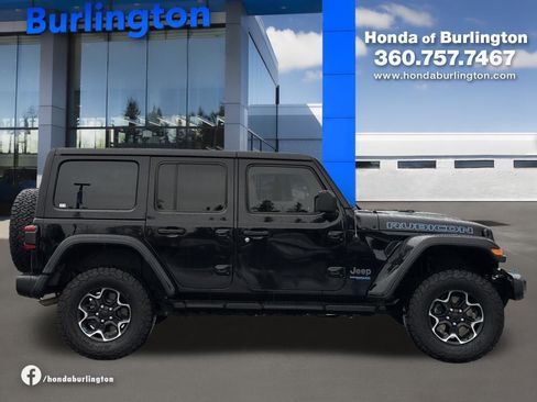 Used 2021 Jeep Wrangler Unlimited Rubicon 4xe w/ Cold Weather Group image 7