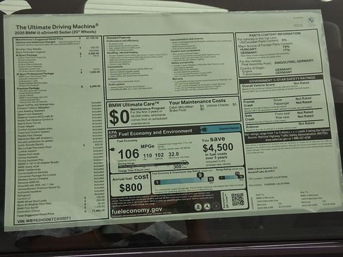 New 2026 BMW i5 eDrive40 w/ M Sport Package RWD image 32