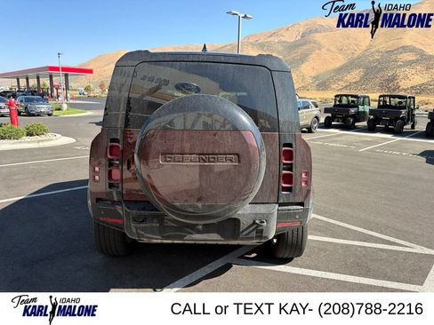 Used 2025 Land Rover Defender 110 Sedona Red Edition AWD/4WD image 3