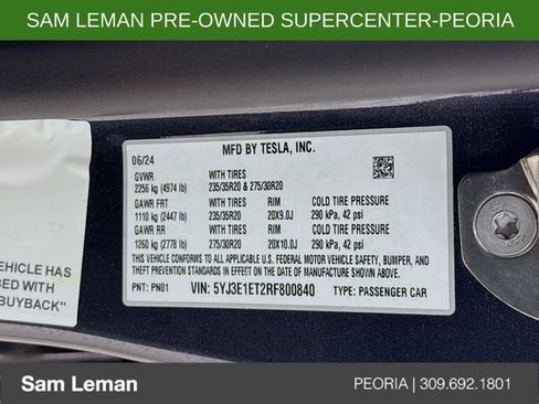 Used 2024 Tesla Model 3 Performance AWD/4WD image 31