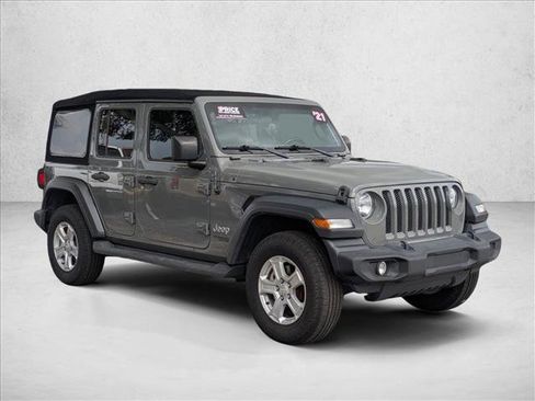 Used 2021 Jeep Wrangler Unlimited Sport image 3