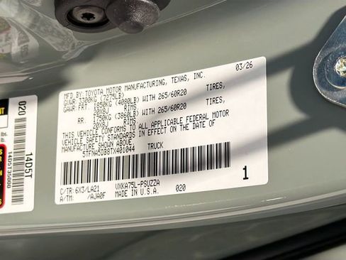 New 2026 Toyota Tundra Platinum AWD/4WD image 26