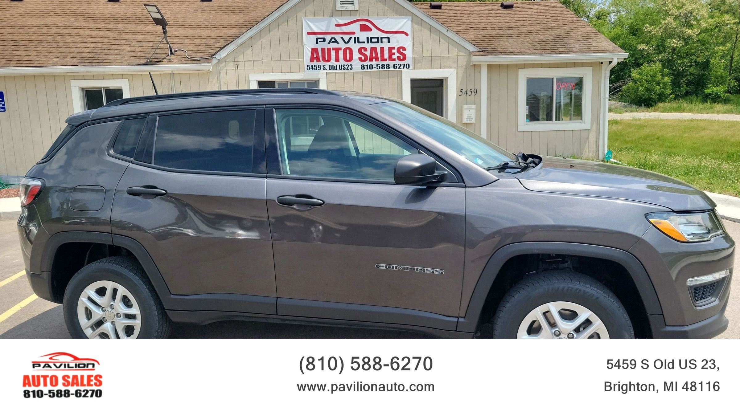 Used 2018 Jeep Compass Sport AWD/4WD image 1