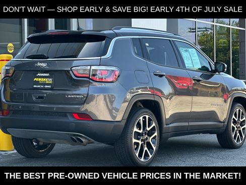 Used 2021 Jeep Compass Limited w/ Sun and Sound Group FWD image 4