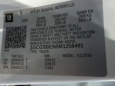 Used 2021 Chevrolet Colorado W/T w/ Custom Special Edition RWD image 32