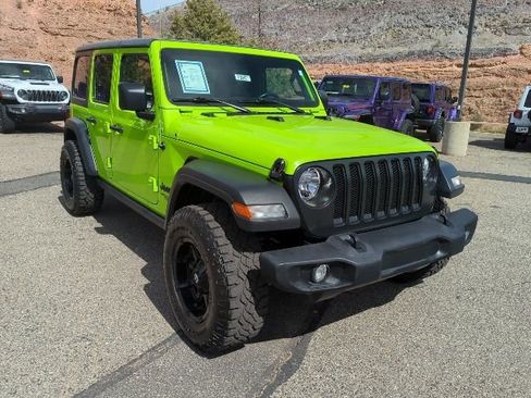 Used 2021 Jeep Wrangler Unlimited Sport image 3