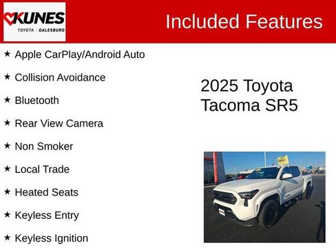 Used 2025 Toyota Tacoma SR5 AWD/4WD image 2