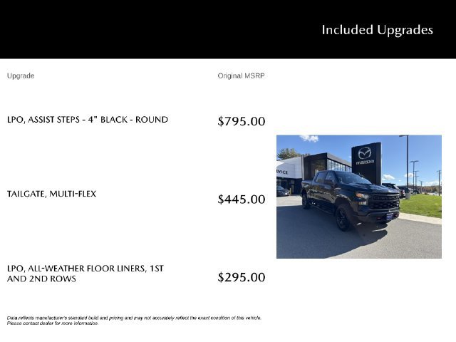 Used 2024 Chevrolet Silverado 1500 Custom Trail Boss AWD/4WD image 5