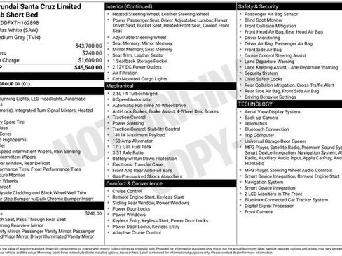 Certified 2026 Hyundai Santa Cruz Limited AWD/4WD image 4