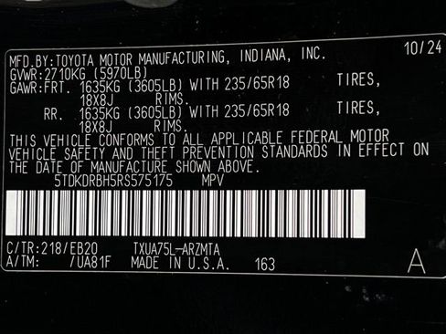 Used 2024 Toyota Highlander XLE image 23