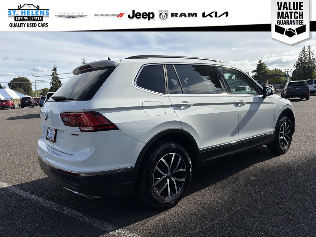 Used 2021 Volkswagen Tiguan SE AWD/4WD image 8