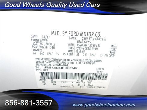 Used 2017 Ford Explorer XLT image 35