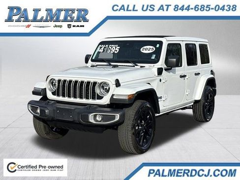 Certified 2025 Jeep Wrangler Unlimited Sahara w/ Safety Group image 1