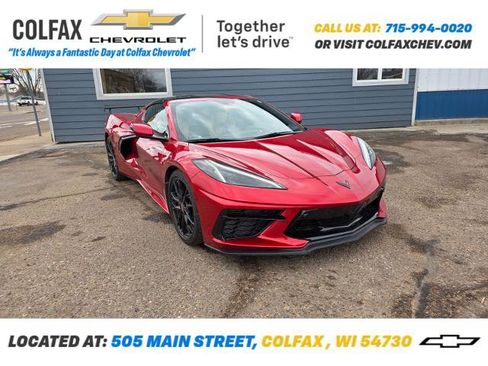 Used 2023 Chevrolet Corvette Stingray Premium Cpe w/ Body-Color Dual Roof Package image 1
