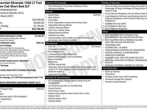 Used 2022 Chevrolet Silverado 1500 LT Trail Boss w/ Convenience Package II image 5