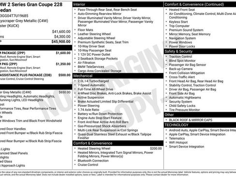 Used 2026 BMW 228i xDrive 228 Gran Coupe w/ Premium Package image 40