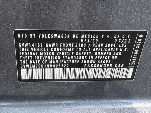 Used 2022 Volkswagen Jetta SE FWD image 26