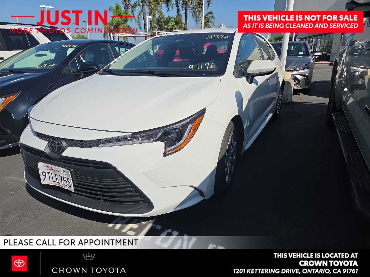 Used 2025 Toyota Corolla LE FWD image 1