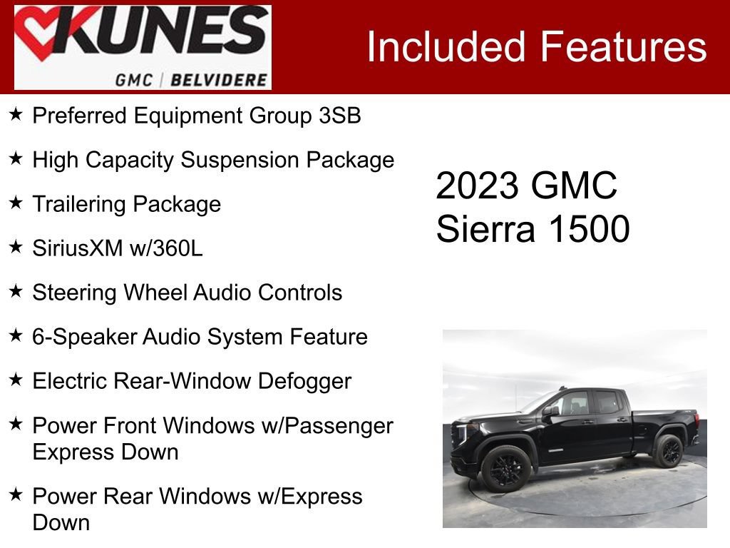 Used 2023 GMC Sierra 1500 Elevation AWD/4WD image 2