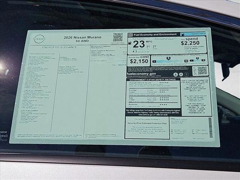 Used 2026 Nissan Murano SV AWD/4WD image 20