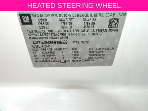 Used 2015 Chevrolet Silverado 1500 LTZ w/ Texas Edition, 1LZ Trim image 18