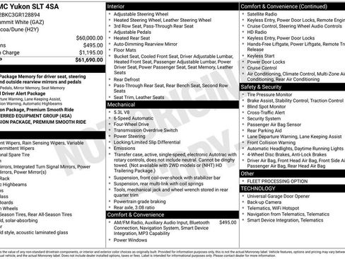 Used 2016 GMC Yukon SLT image 7