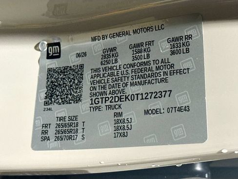 New 2026 GMC Canyon AT4 w/ Technology Plus Package AWD/4WD image 33