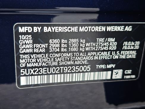 New 2026 BMW X5 xDrive40i w/ M Sport Package image 31