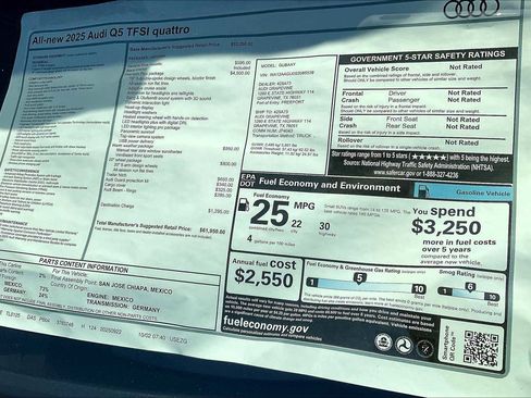 New 2025 Audi Q5 Premium Plus image 18