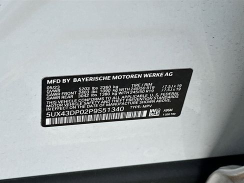 Used 2023 BMW X3 sDrive30i w/ Convenience Package image 10