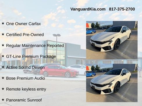 Certified 2025 Kia K5 GT-Line w/ GT-Line Premium Package FWD image 5