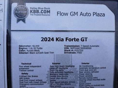 Used 2024 Kia Forte GT image 39