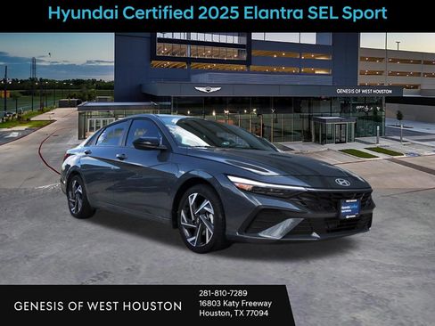 Certified 2025 Hyundai Elantra Sport FWD image 1