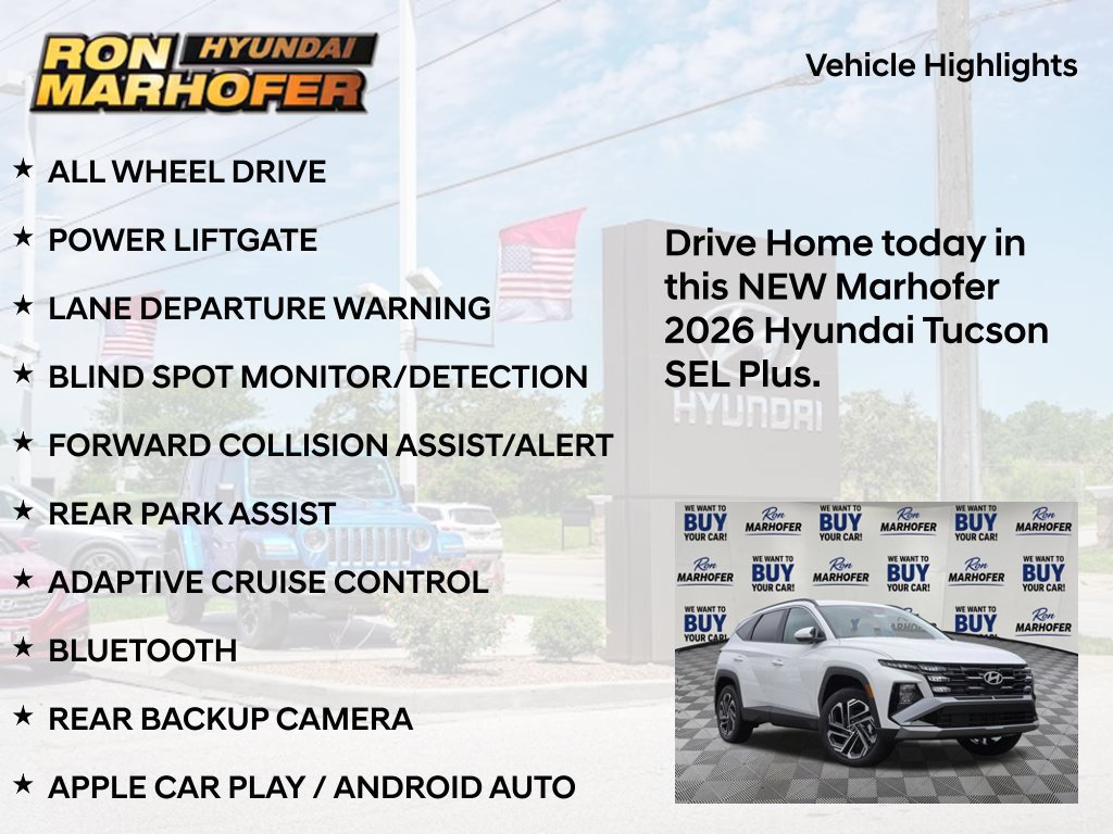 New 2026 Hyundai Tucson SEL Plus AWD/4WD image 72