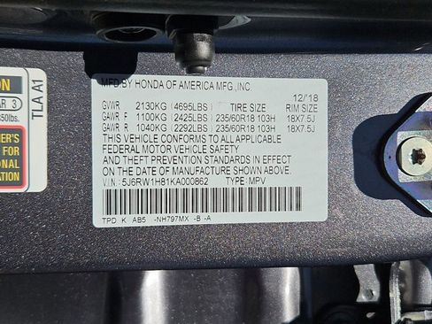 Used 2019 Honda CR-V EX-L image 26