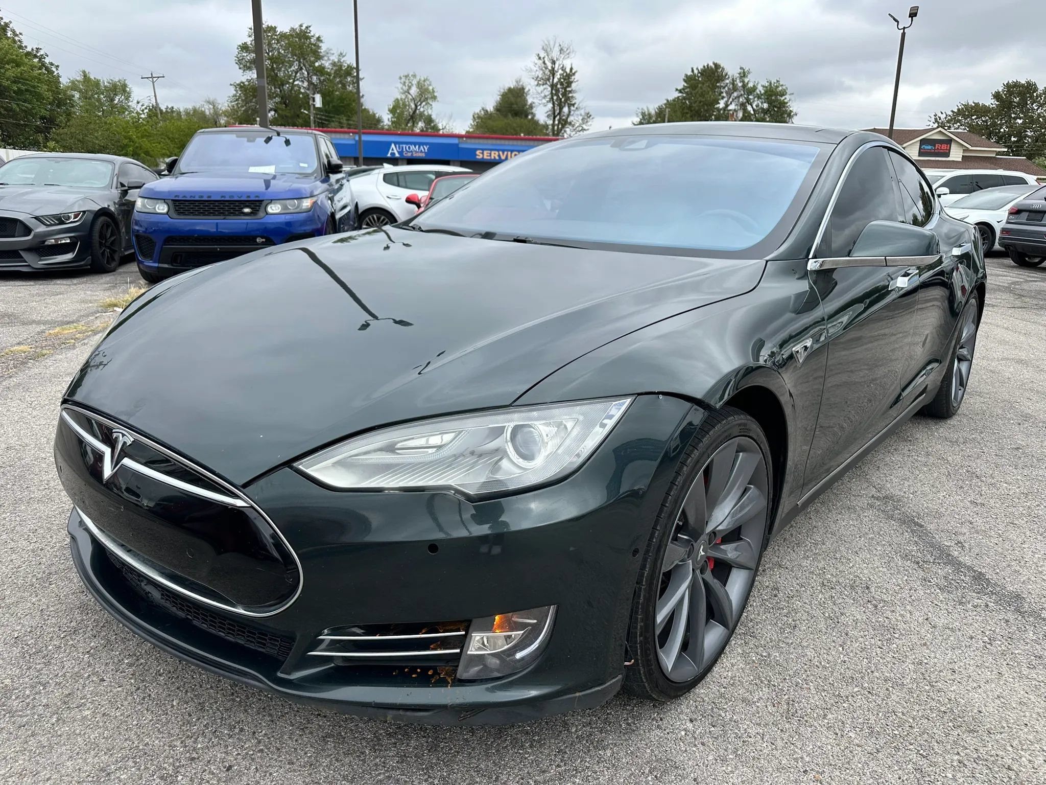 Used 2014 Tesla Model S P85D AWD/4WD image 32