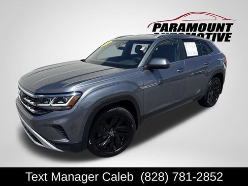 Used 2022 Volkswagen Atlas Cross Sport SE AWD/4WD image 1