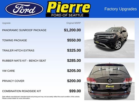 Used 2021 Volkswagen Atlas SE w/ Panoramic Sunroof Package image 13