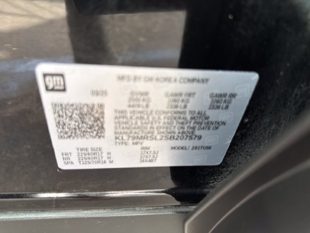 Certified 2025 Chevrolet TrailBlazer LT AWD/4WD image 29