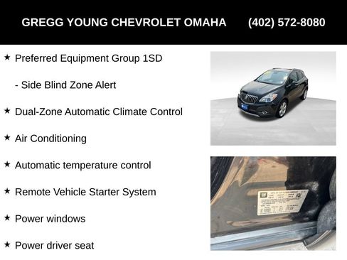 Used 2015 Buick Encore Convenience FWD image 13