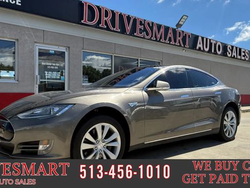 Used 2015 Tesla Model S 85D AWD/4WD image 1