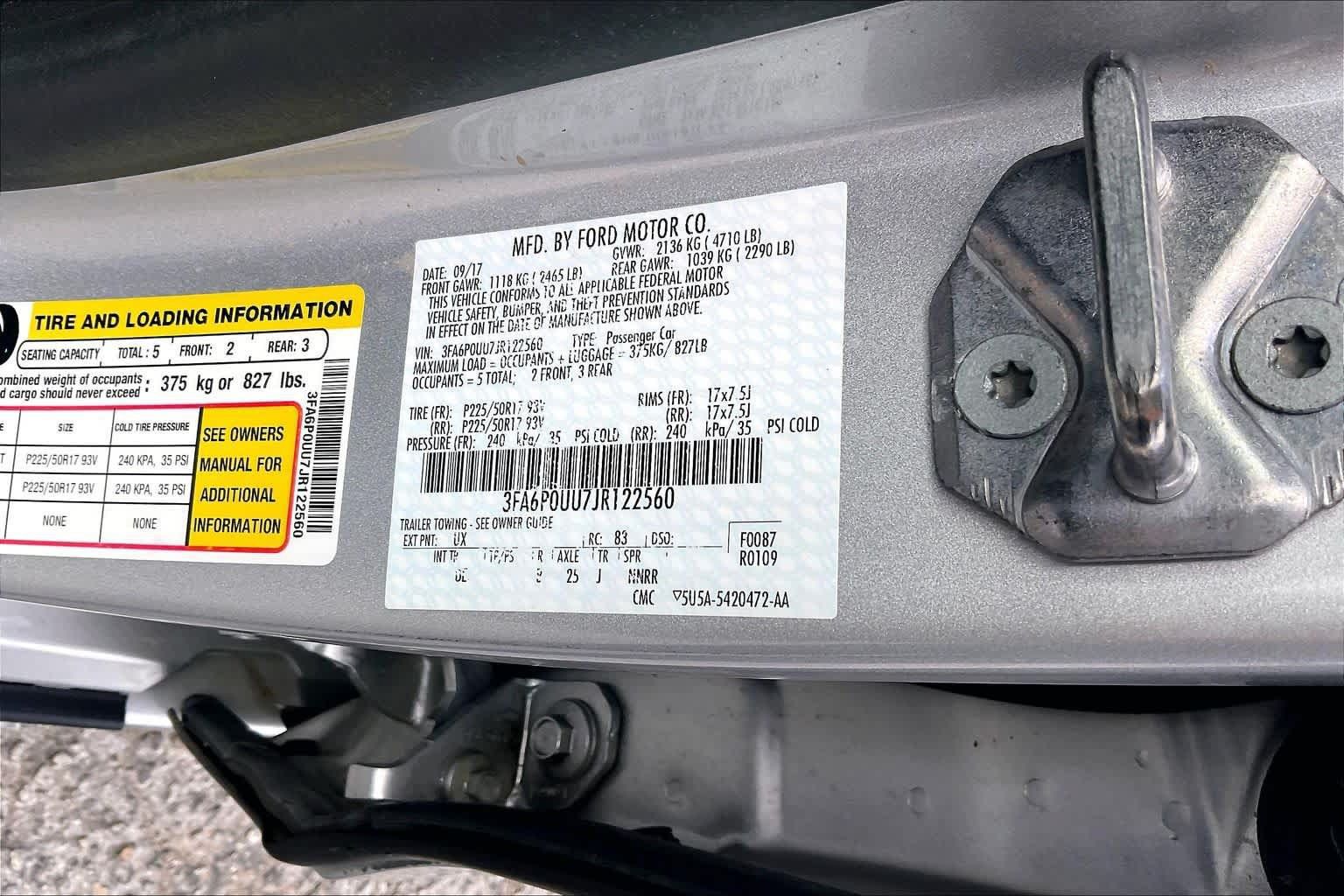 Used 2018 Ford Fusion S FWD image 33
