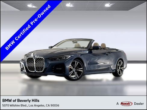 Certified 2023 BMW 430i Convertible w/ M Sport Package image 1