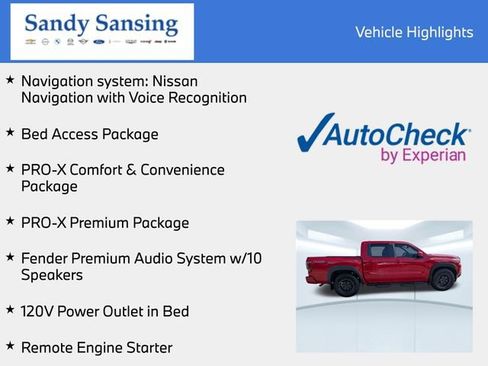 Used 2022 Nissan Frontier Pro-X w/ Pro-X Premium Package image 7