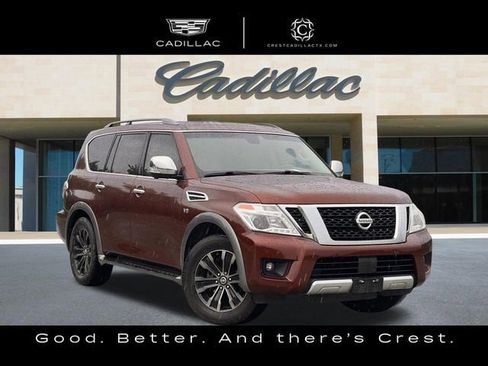 Used 2017 Nissan Armada Platinum w/ Captain Seat Package AWD/4WD image 2