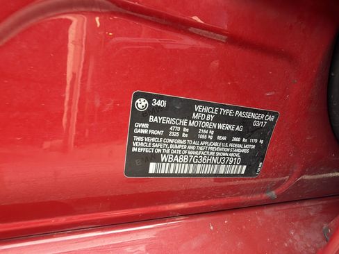 Used 2017 BMW 340i xDrive Sedan AWD/4WD image 35