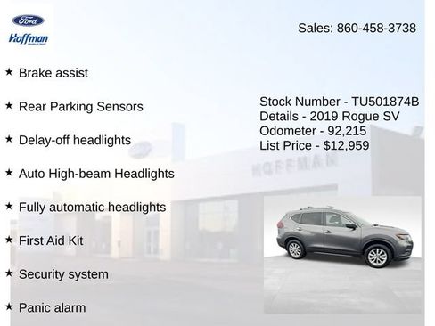 Used 2019 Nissan Rogue SV AWD/4WD image 25
